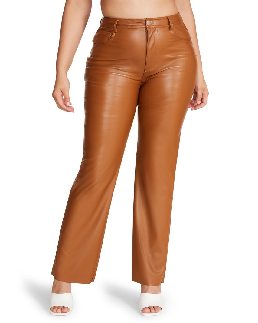 Brown Steve Madden Jolie Women's Pants | PH 3701QBK